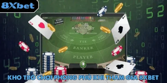 Các trò chơi áp dụng khuyến mãi nạp đầu tại 8xbet