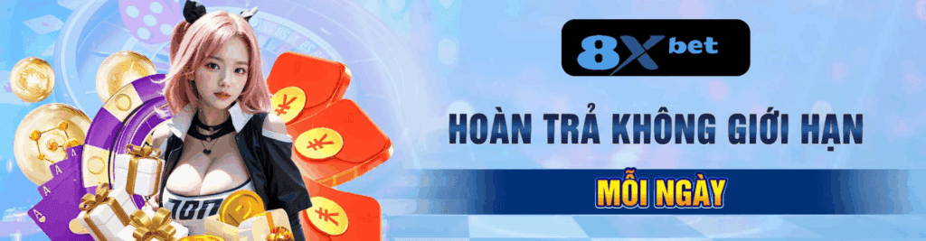 Lý do hoàn trả 8xbet được người chơi yêu thích
