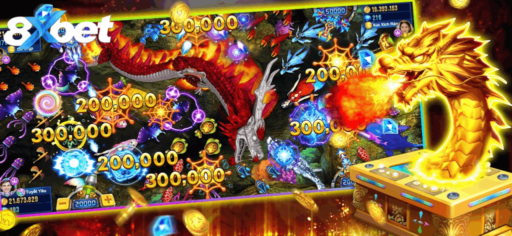 Bắn Cá Long Vương Online nổi bật với đồ họa 3D sống động